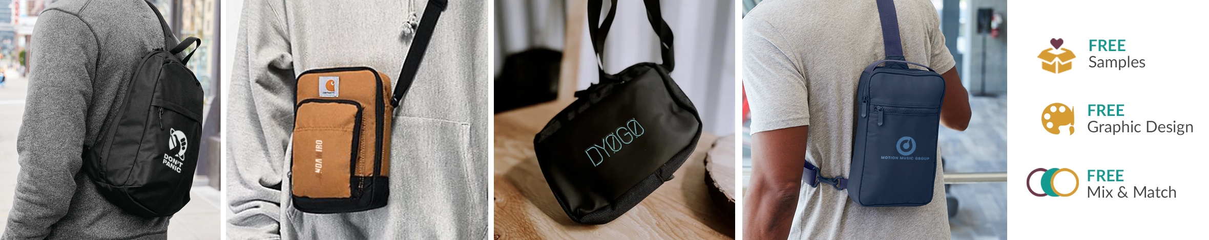 Custom Branded Sling Bags