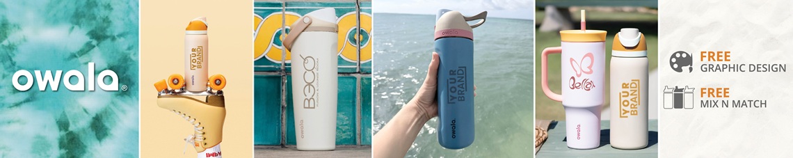 Custom Branded Owala® Bottles & Tumblers
