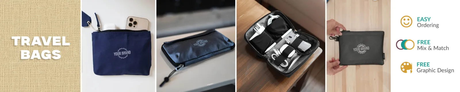 Custom Printed Travel Bags