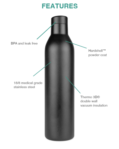 25 oz. Vacuum Insulated Wine Bottle by MiiR®