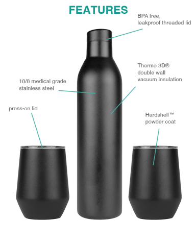 Wine Bottle and Tumbler Gift Set by MiiR®