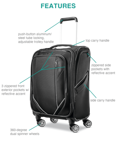 20 inch Zoom Turbo Spinner Carry-On by American Tourister®