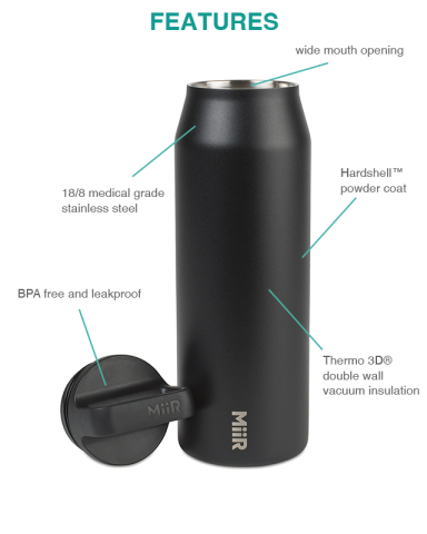 32 oz. Vacuum Insulated Wide Mouth Bottle by MiiR®