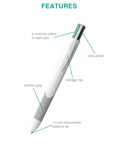 Inkjoy Quatro by Paper Mate®