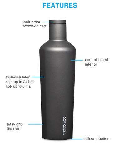 25 oz. Pure Taste Canteen by CORKCICLE®