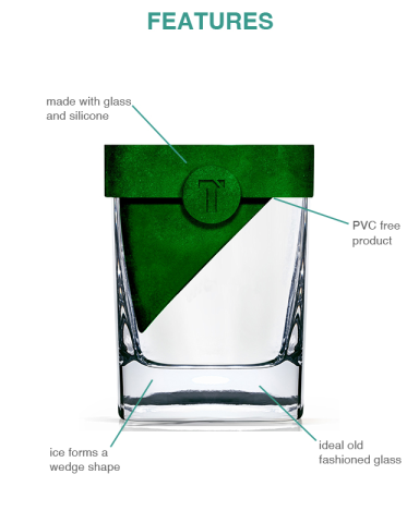 4 oz. Tequila Triangle Glass by CORKCICLE®