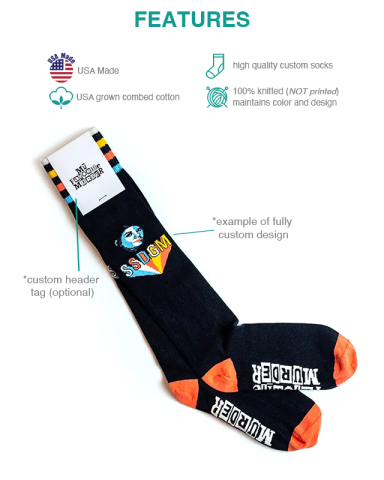 Cotton Knee High Socks