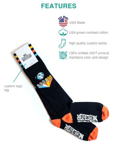 Cotton Knee High Socks