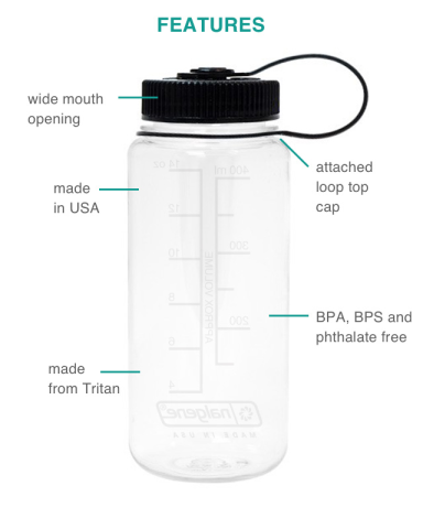 16 oz. Sustain Wide Mouth by Nalgene&reg;