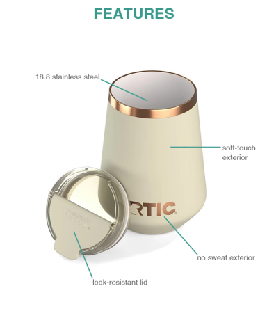 12 oz. Happy Hour Wine Tumbler by RTIC®