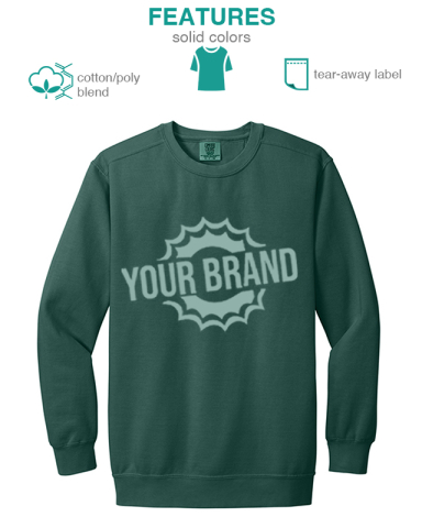 Ring Spun Crewneck Sweatshirt by Comfort Colors®