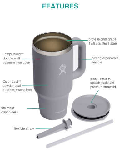 32 oz. All Around™ Travel Tumbler with Straw by Hydro Flask®
