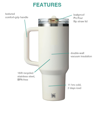 40 oz. Quencher ProTour Flip Straw Tumbler by Stanley®