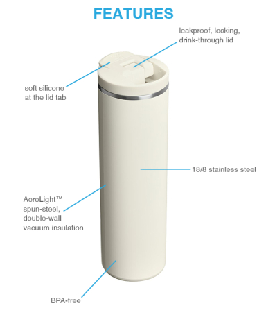 20 oz. Transit Flip Top Mug by Stanley®
