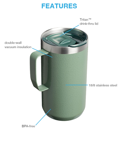 24 oz. Everyday Camp Mug by Stanley®