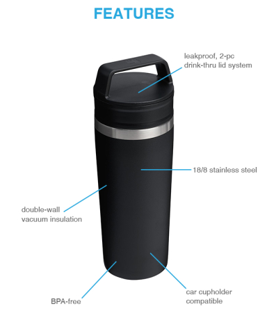 16 oz. Café-To-Go Travel Mug by Stanley®