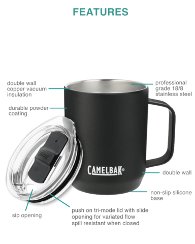 12 oz. Camp Mug by CamelBak®