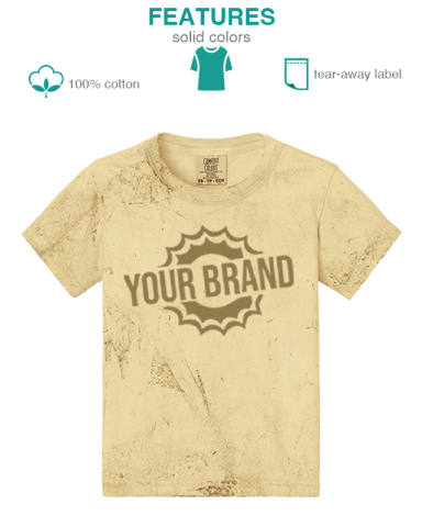 Youth Heavyweight Color Blast Tee by Comfort Colors®