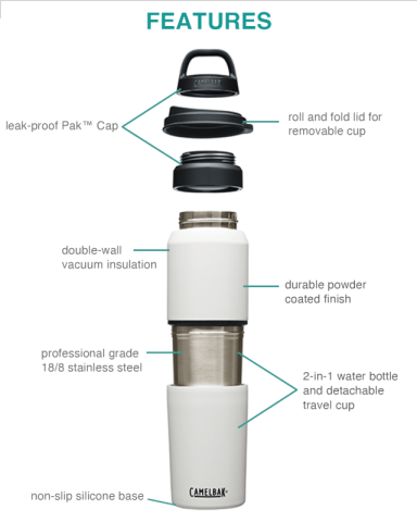 22 oz. MultiBev SS Insulated Bottle by CamelBak®