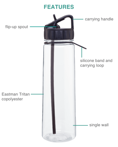 30 oz. Angle by h2go&trade;