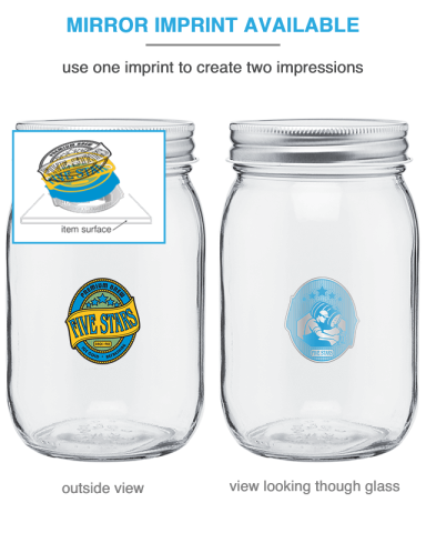 16 oz. Mason Jar - Lid Not Available