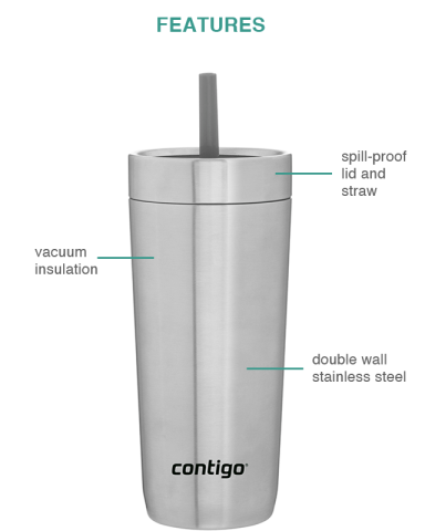 18 oz. Luxe Spill-Proof by Contigo&reg;