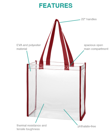 Clear EVA Tote Bag