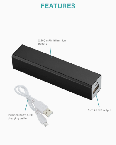 Jolt 2200 mAh Power Bank