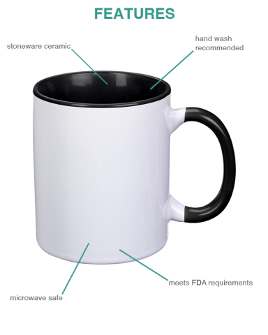 11 oz. Dye Blast Full Color Mug