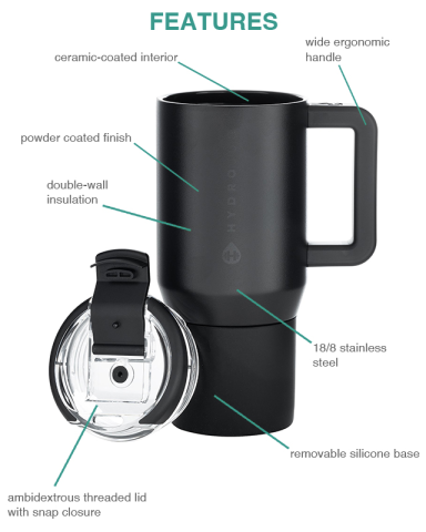 20 oz. Coffee Traveler by HYDROJUG®