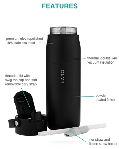 23 oz. Swig Top Bottle by LARQ®