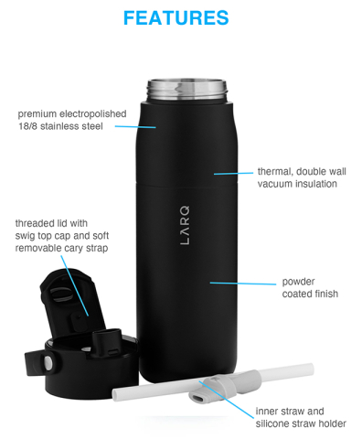 23 oz. Swig Top Bottle by LARQ®