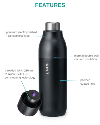 25 oz. Purevis™ Bottle by LARQ®