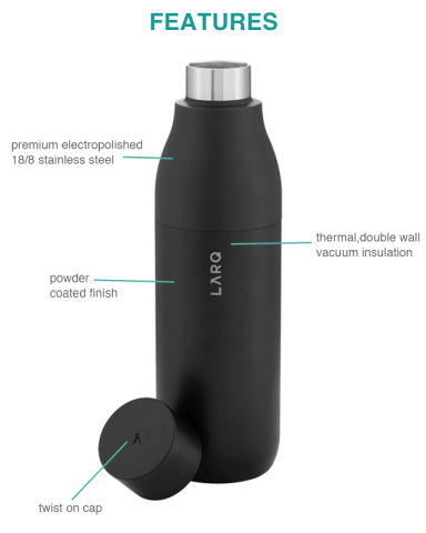 25 oz. Twist Top Bottle by LARQ®