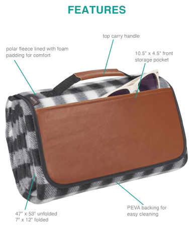 Buffalo Plaid Picnic Blanket by Field & Co.®