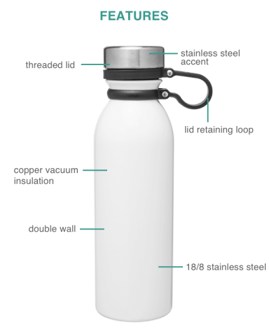 20.9 oz. Concord by h2go&trade;