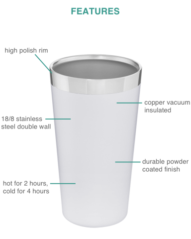 16.9 oz. Omni Thermal Tumbler - Powder