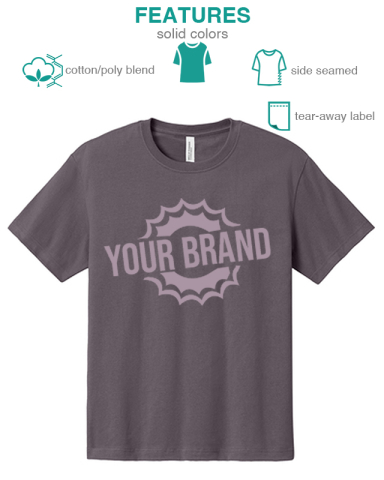 Unisex 7.5 oz. Heavyweight Tee by BELLA+CANVAS®