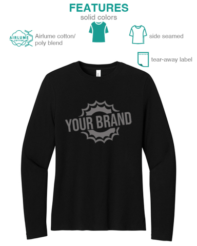 Women’s Jersey Long Sleeve Tee by BELLA+CANVAS®