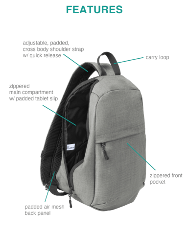 Crossbody Backpack by Port Authority®