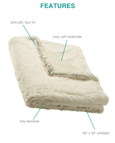 Faux Fur Blanket by Port Authority®