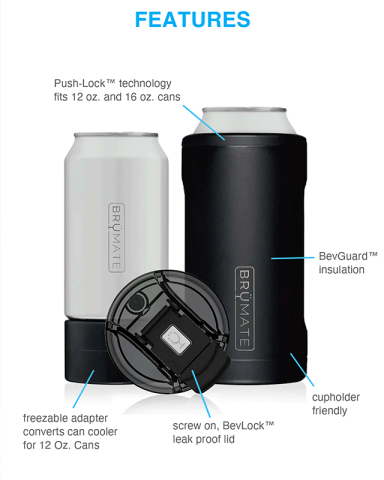 12 oz. / 16 oz. Hopsulator Trio 3-in-1 by BRÜMATE®