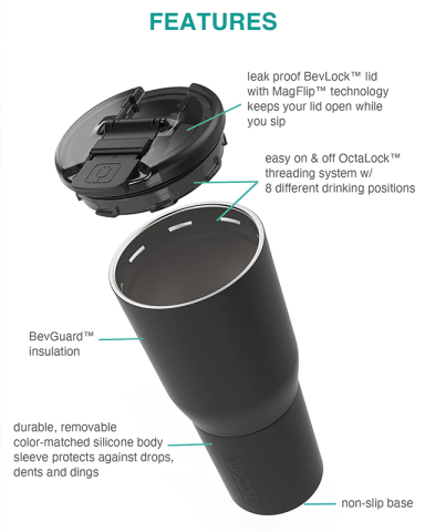 35 oz. Nav Tumbler by BRÜMATE®