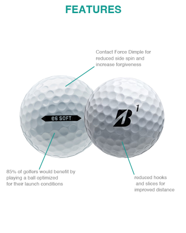 e12 Straight Golf Balls (12 Pack) by Bridgestone®