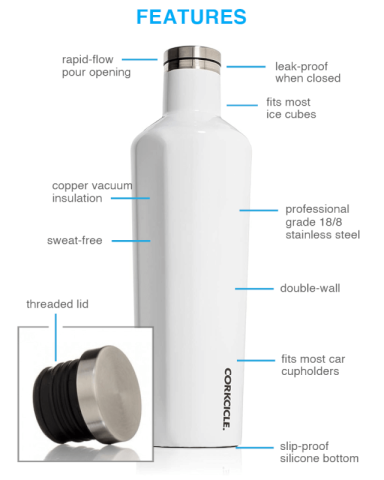 25 oz. Canteen Bottle by CORKCICLE®