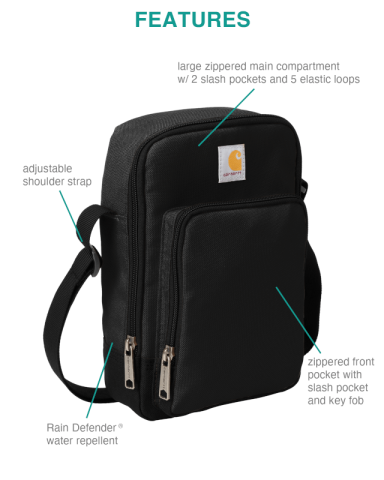 Crossbody Zip Bag by Carhartt