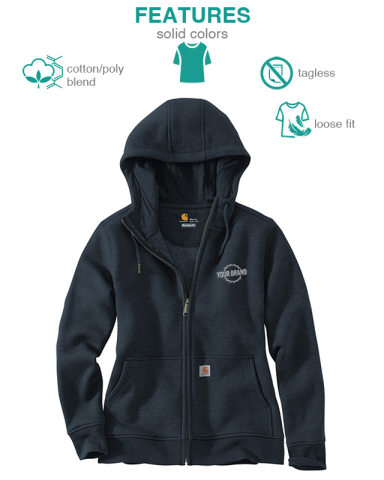 Women’s Clarksburg Full-Zip Hoodie by Carhartt®