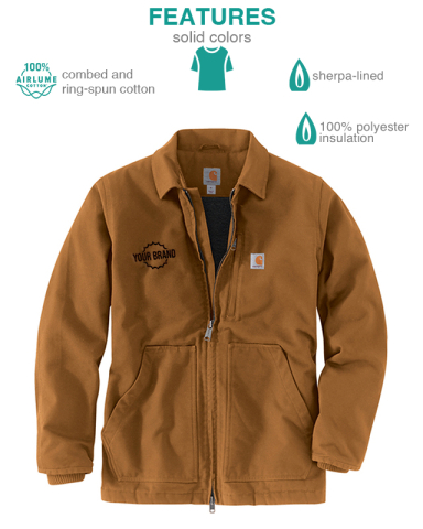 Sherpa-Lined Coat by Carhartt®