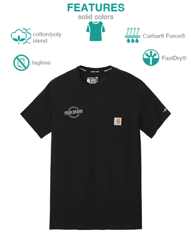 Force® Short Sleeve Pocket T-Shirt by Carhartt®