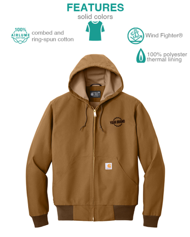 Thermal-Lined Duck Active Jac by Carhartt®